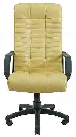 Офісне Крісло Керівника Richman Atlant Titan Vanilla Пластік М3 MultiBlock Бежевий Київ