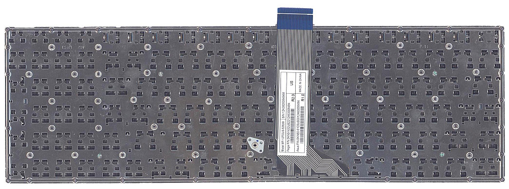 Клавиатура для ноутбука Asus (X502) Black, (No Frame), RU (горизонтальный энтер) Вінниця - фото 3