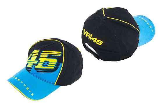 Бейсболка   46   (черная, синий козырек) Мукачево