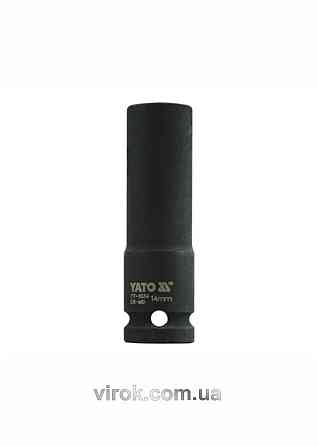 Головка торцева ударна шестигранна YATO 1/2" М14 х 78 мм Одеса