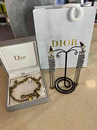 Діор набір сережки та браслет/ Dior Одеса