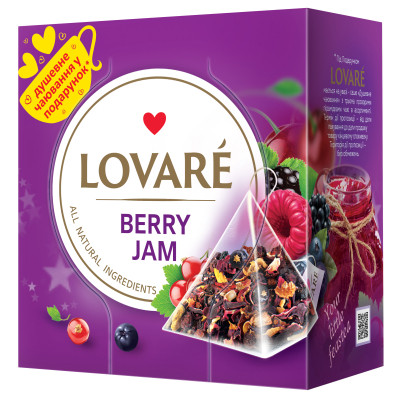 Чай Lovare "Berry Jam" 15х2 г (lv.74643) Вінниця - фото 1