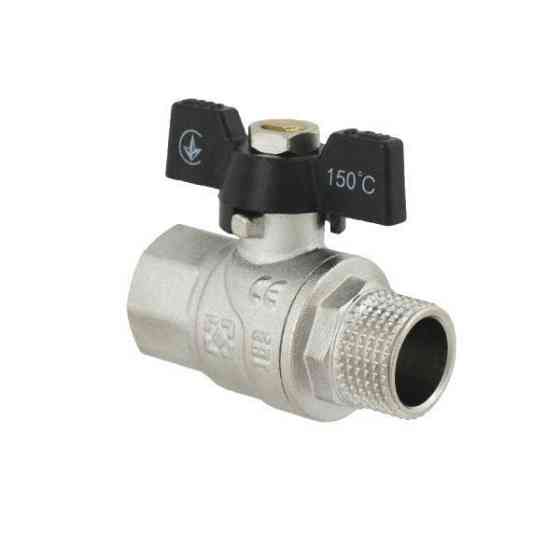 Кран шаровый 1/2'' наруж/внутр RAFTEC Харьков