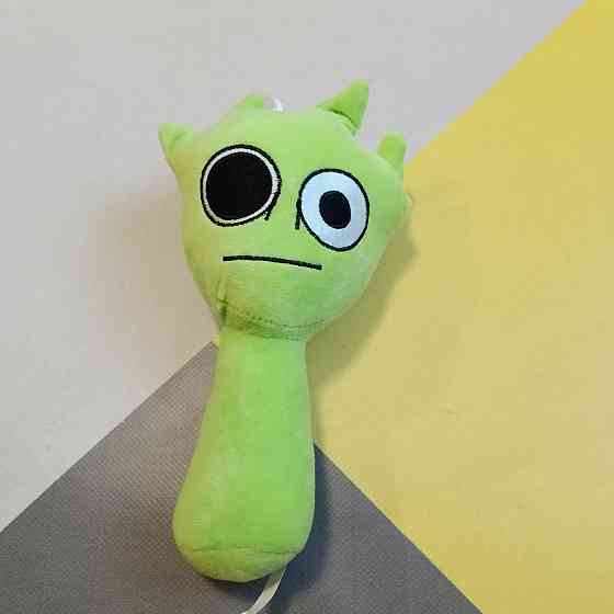 М'яка іграшка Спрункі лаймовий Овакс 20 см OWAKCX Sprunki Incredibox Київ