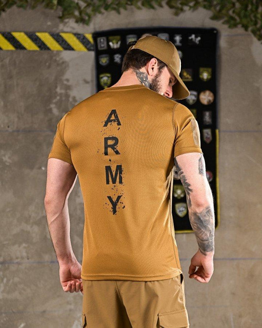 Тактична потовідвідна футболка OBLIVION Army ВТ1036 Одеса - фото 4