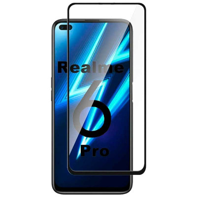Скло захисне PowerPlant Full screen Realme 6 Pro (GL608560) Вінниця - фото 1