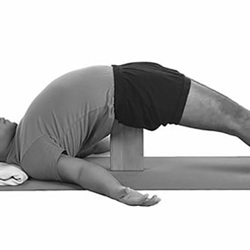 Опорный прямоугольный йога-блок 