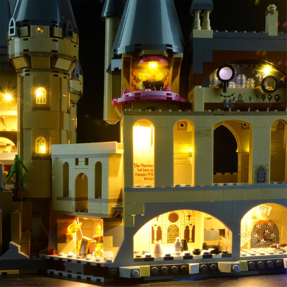 LED-підсвітка GEAMENT для LEGO Harry Potter Замок Гоґвортс 71043, комплект освітлення, КОНСТРУКТОР НЕ ВХОДИТЬ Київ - фото 7
