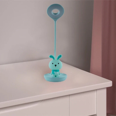 Настольная лампа Kite Bunny LED с аккумулятором, зеленая (K24-492-1-4) Винница - изображение 6