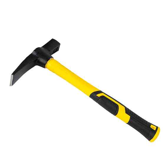 Молоток-кирка каменщика 450г фибергласовая ручка SIGMA (4313011) Ровно