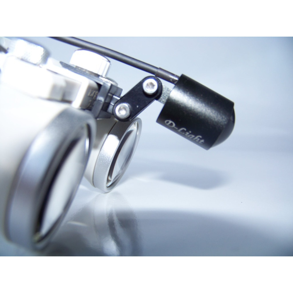 Бінокулярний збільшувач ECMG-2,5x-RD ErgonoptiX мікро Галілея з освітлювачем D-Light micro XL та УФ фільтр Дніпро - фото 4