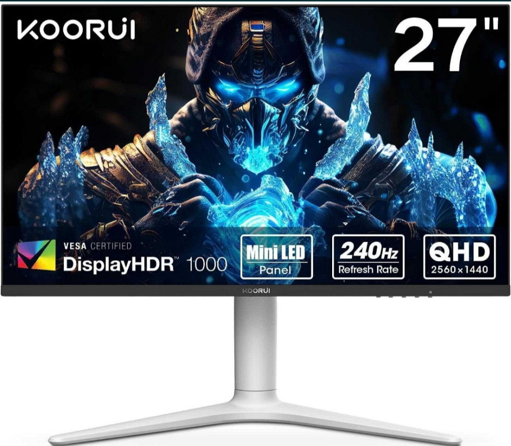 Монітор Koorui GN10 27, 2K, 240Hz. Mini - LED Display HDR 1000 , 1ms. Київ - фото 7