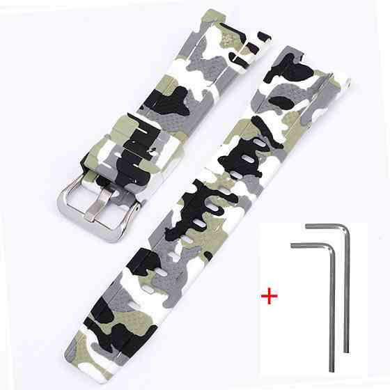 Ремешок для Casio G-Shock GST-W300 Camo White SI SBR Киев