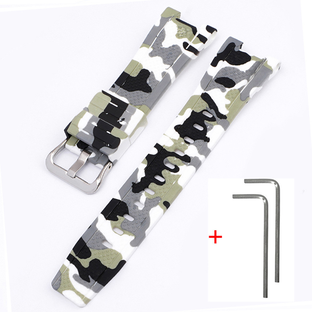 Ремешок для Casio G-Shock GST-W300 Camo White SI SBR Киев - изображение 1