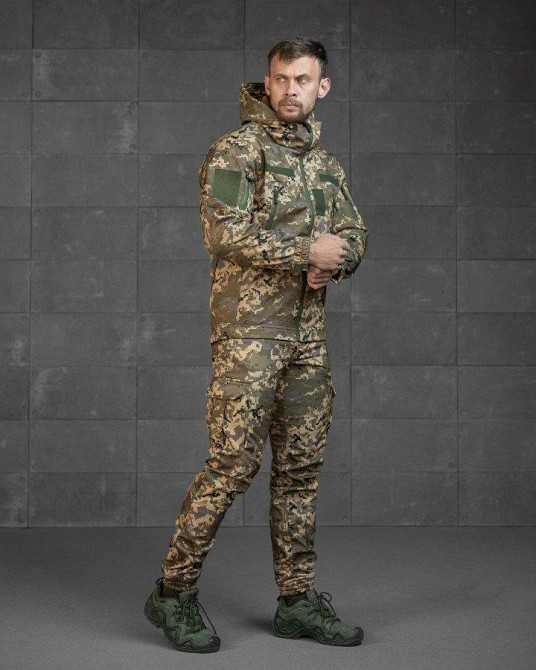 Тактический костюм софтшел BANDIT пиксель ВТ7960 Одесса - изображение 12
