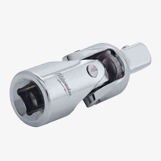 Шарнир хромированний для головок 1/4'' MILWAUKEE Одесса