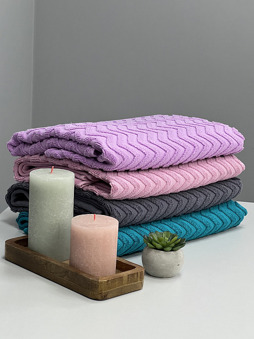 Акція! Рушник махровий Ideal Textile 100% бавовна, 100х150 см, Узбекистан Чернівці - фото 4