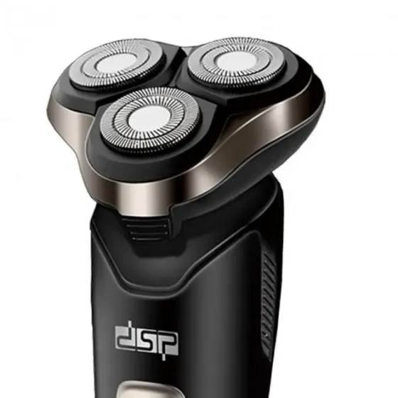Бритва Электрическая на 3 плавающие головки DSP 60017 Роторная Электробритва мужская для влажного и сухого бритья Коломия