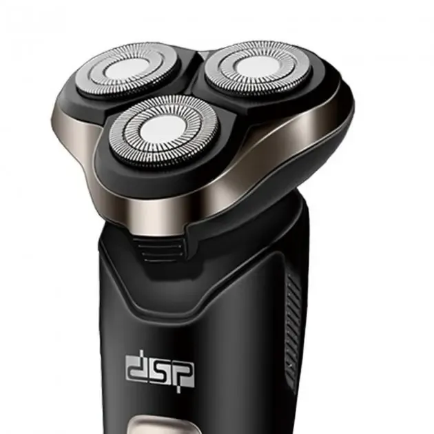 Бритва Электрическая на 3 плавающие головки DSP 60017 Роторная Электробритва мужская для влажного и сухого бритья Коломия - фото 3