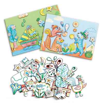 Набор для творчества Djeco Світ для створення тварин (DJ08997) Винница