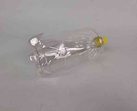 Пластикова пляшка ПЕТ 1,0 л, Ø28 прозора з кришкою (110 шт.) Харків