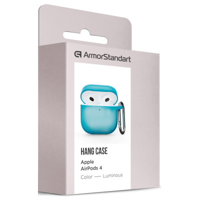 Чехол для наушников Armorstandart Hang Case для Apple AirPods 4 Luminous (ARM81285) Винница - изображение 4