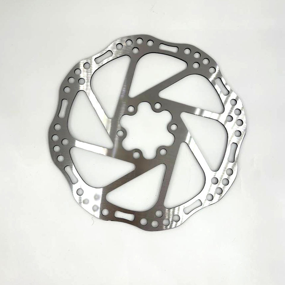 Набір для передніх гальм велосипеда гальмівний диск 160 мм та супорт з колодками Бровари - фото 4