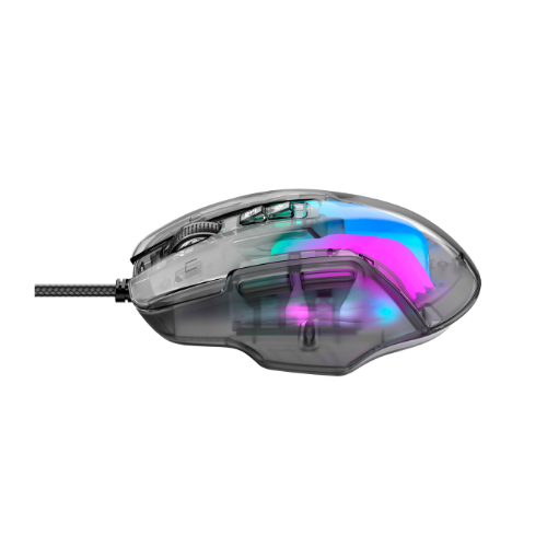 Мишка з програмованими клавішами ігрова Havit HV-MS1011SE прозорий/чорний Житомир - изображение 3