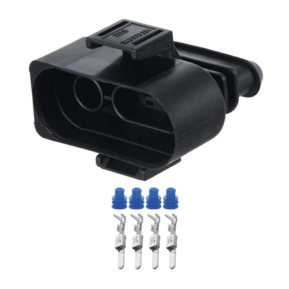 Роз'єм конектор 4-кон., 3A0973334, VAG Германия, Франция, Германия універс., Моторний Audi, Bugatti, Porsche, Seat, Skoda, VW Київ - фото 1