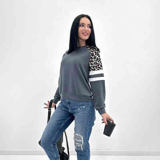 Жіночий світшот зі вставками "Artes" оптом | Норма Київ