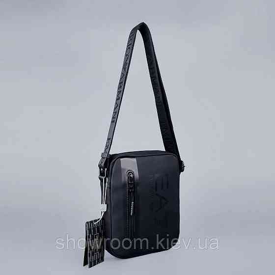 Мужская стильная брендовая сумка на плечо ЕА (9508) Киев