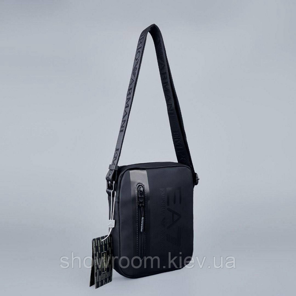 Чоловіча стильна брендова сумка на плече EA (9508) Київ - фото 2