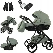 Дитяча коляска Mommo Imperial Mint Głęboko Spacerowy + Fotelik Київ - фото 1