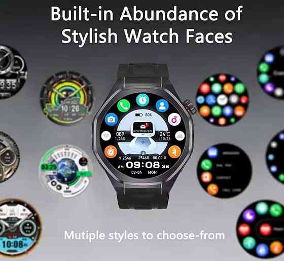 Смартгодинник: DT WATCH5 ULTRA. NFC. GPS. Compass. Barometr. Київ