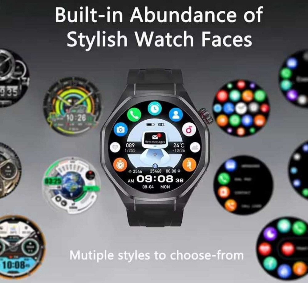 Смартгодинник: DT WATCH5 ULTRA. NFC. GPS. Compass. Barometr. Київ - фото 3