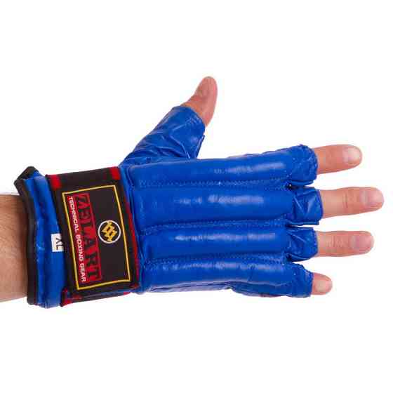 Снарядні рукавички шкіряні ZELART ZB-4011 розмір M-XL кольори в асортименті Рукавички для боксу та єдиноборств Київ