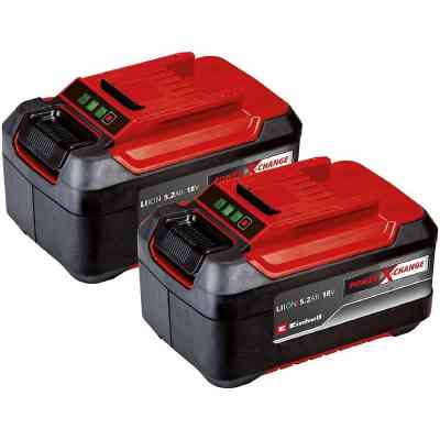 Аккумулятор к электроинструменту Einhell 18V PXC Twinpack, 18V, 5.2Ah, 2 шт (4511526) Винница