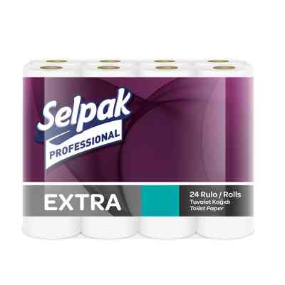 Туалетний папір Selpak Professional Extra двошаровий 22.3 м 24 рулони (8690530783621) Вінниця