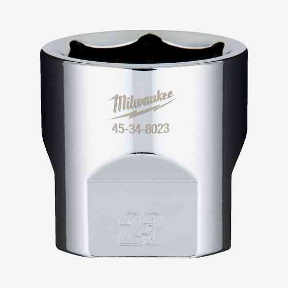 Головка хромированная метрическая 3/8'' MILWAUKEE, 23мм Одесса