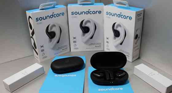 Наушники TWS Anker Soundcore Aerofit Midnight Black. Киев