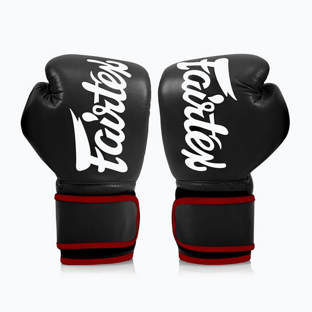 Боксерські рукавиці Fairtex BGV14 Black 12 унцій (бинти в комплекті) Каменское - изображение 6