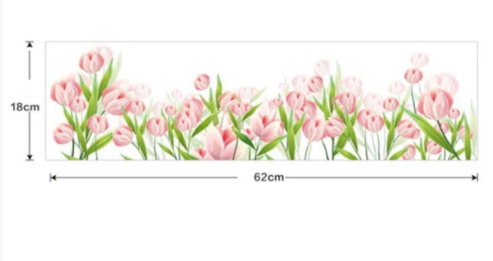 Декоративная наклейка на стену Тюльпаны Киев - изображение 2