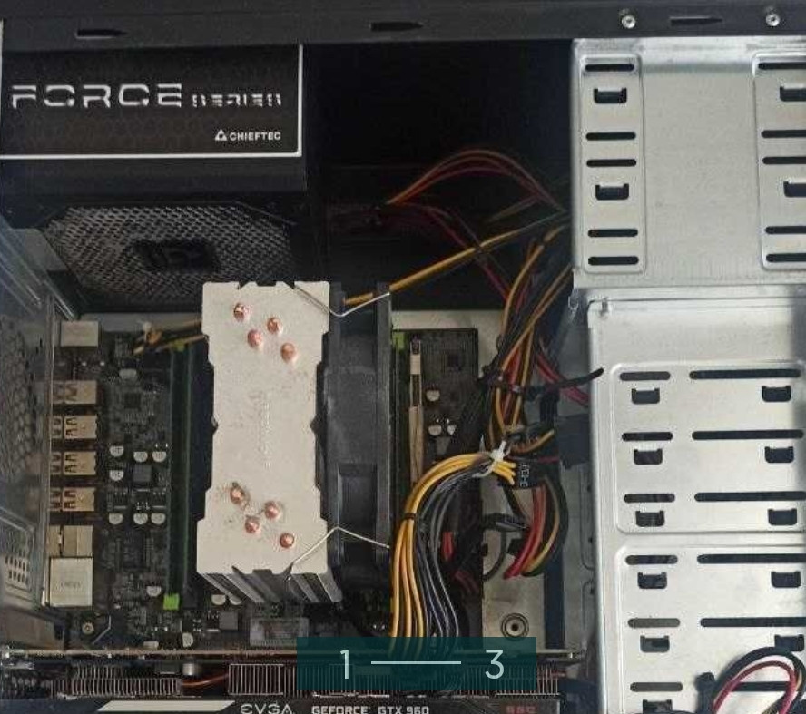 Материнська Плата Комплект: X79/E5, 1650V2/20Gb./DDR3/GTX960/2Gb. Київ - фото 3