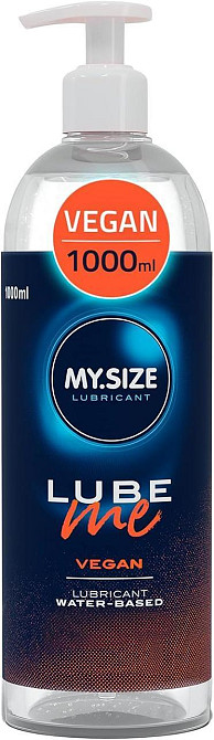 Лубрикант - My.Size Lube Me Vegan, 1000 мл Sex Aura Київ - фото 1