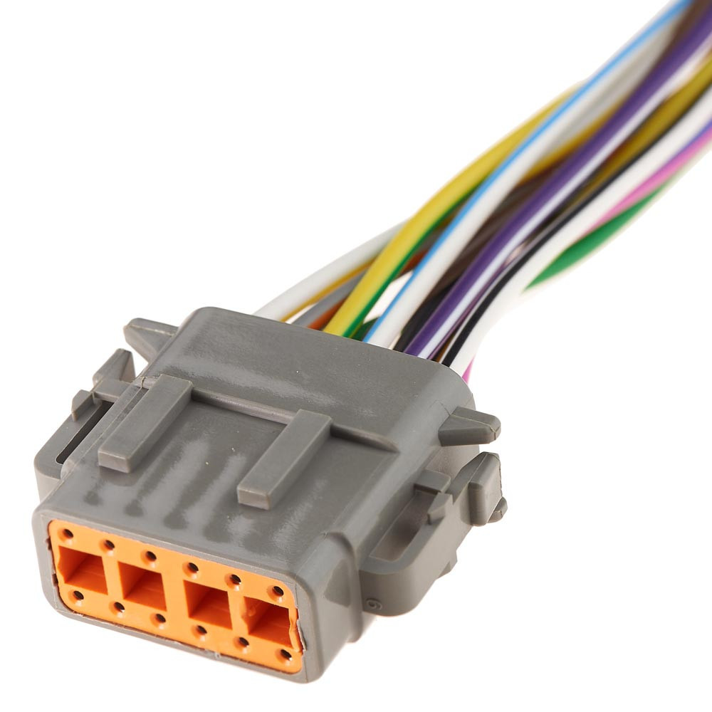 Роз'єм конектор с проводом, 12-кон., Спецтехника, DTM06-12S, DTM06-12SA, ATM06-12S, ATM06-12SA, CAT, JCB, MAN 48270 Київ - фото 1