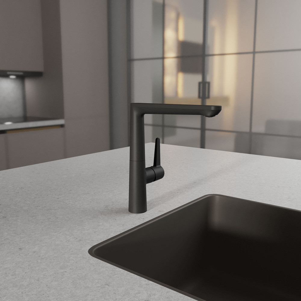 Dakota Kitchen змішувач для кухні, Black Matt Київ - фото 3