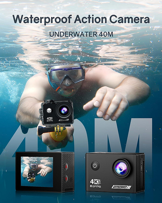 Водонепроникна екшн-камера С16 Луцк - изображение 2