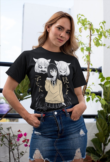 Футболка аниме Миеруко Кхан Йотсуйа Мико оверсайз (S/M/L) Черний AnimeJ0321 Днепр - изображение 3