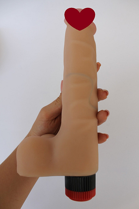 Вібратор EGZO Ciberskin V001 ( 22,5 см х 4,5 см ) Sex Aura Київ - фото 1