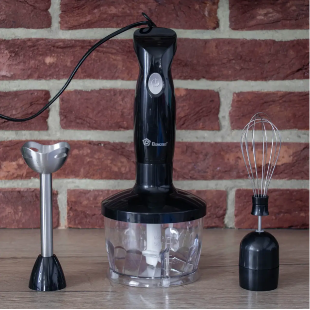 Блендер 3 в 1 Domotec MS-5103 500 Вт с венчиком и измельчителем, погружной, 2 скорости Одесса - изображение 14